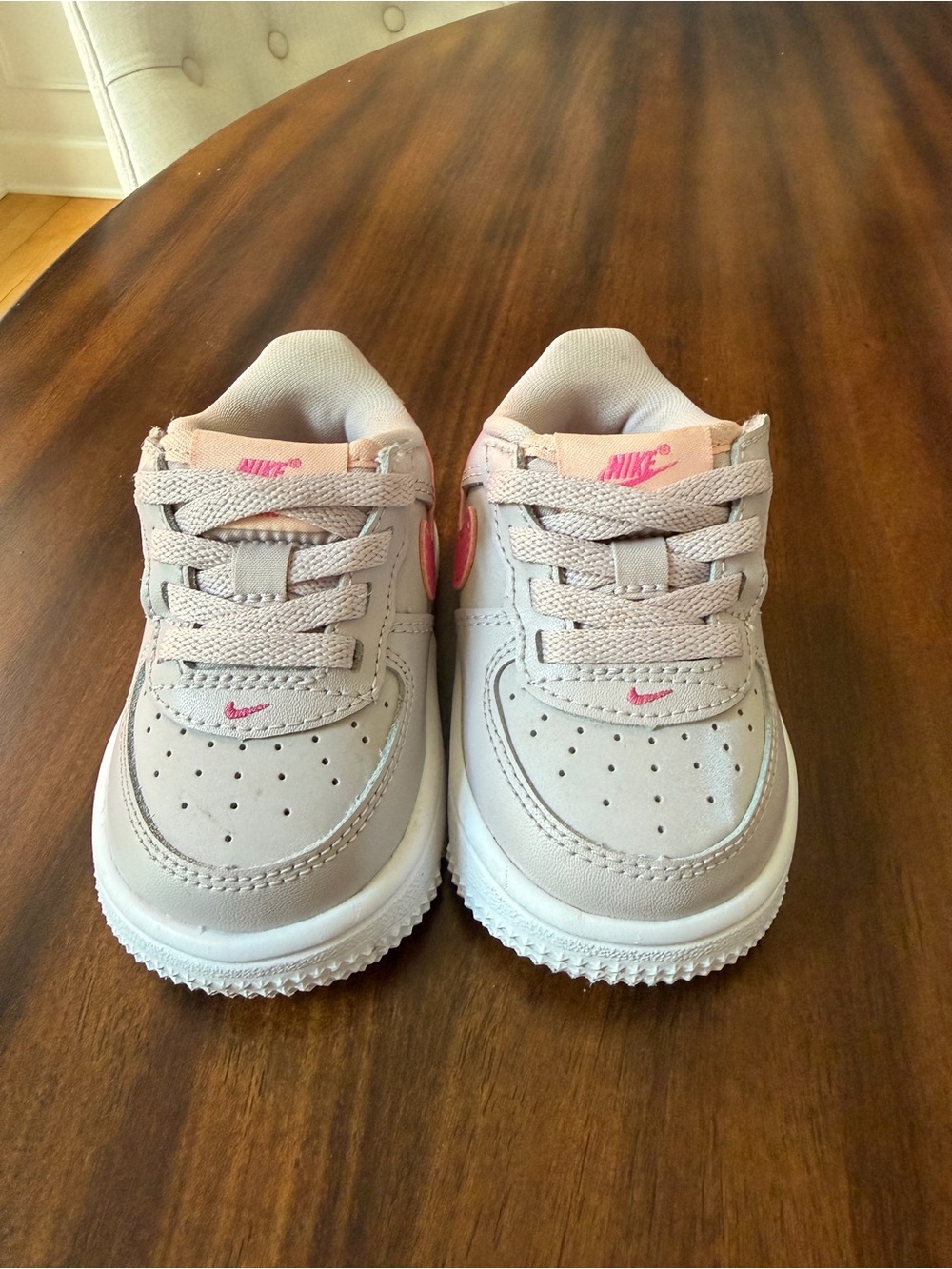 Nike Toddler Size 4c Light Pink & Gray Sneaker
